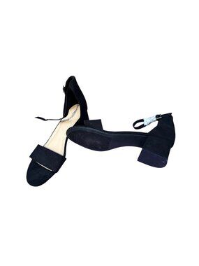 Nautica Black Block‑Heel Sandals – Women’s Size 9